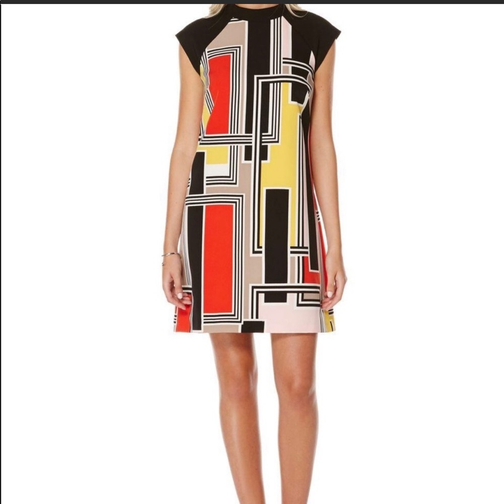 Laundry by Shelli Segal Geometric dress